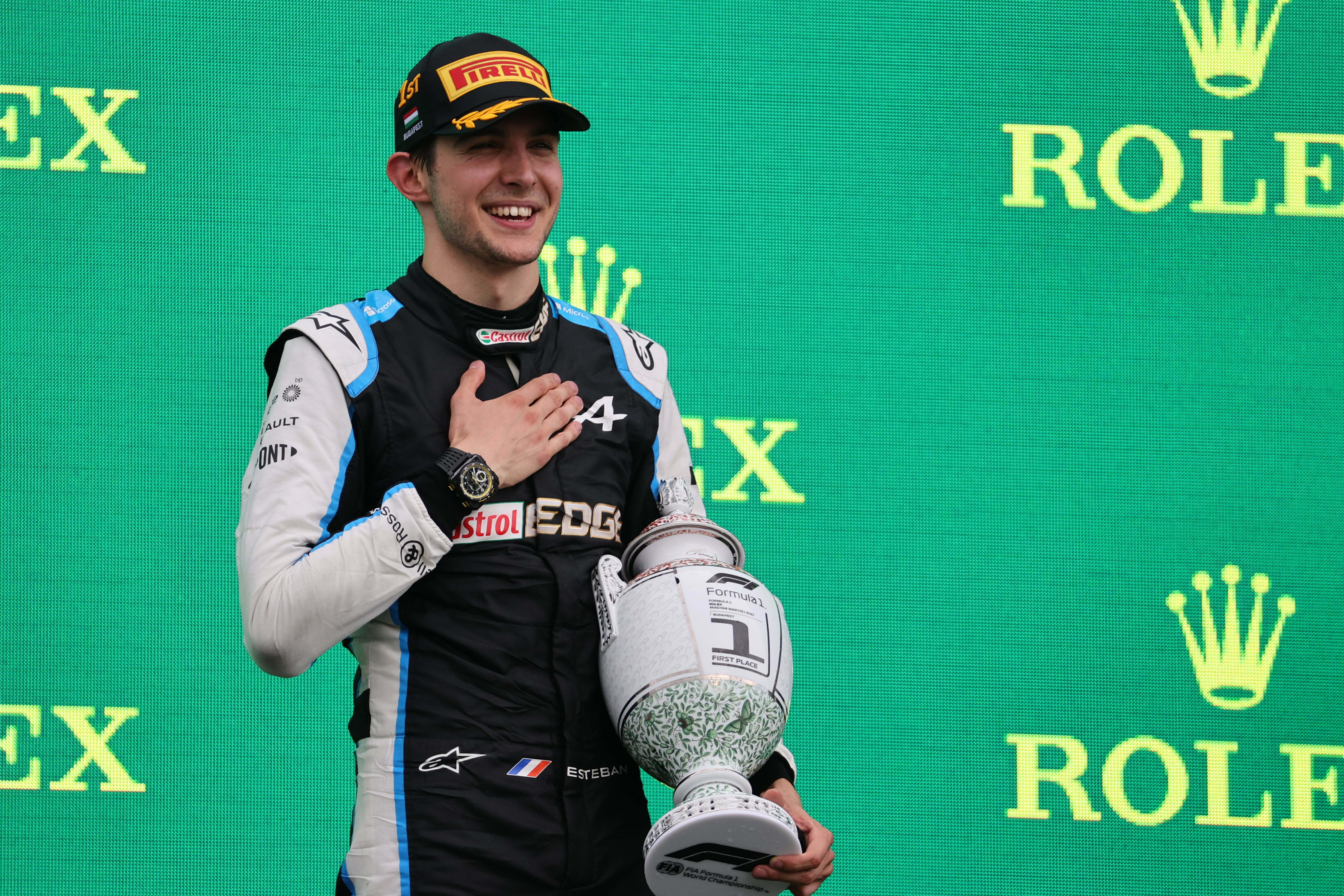 Esteban Ocon provou no GP da Hungria de 2021 que dá para vencer na F1 sem o melhor carro