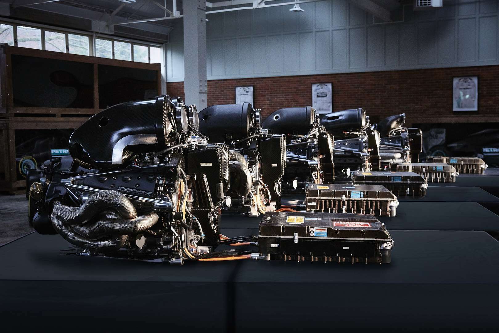 Motores da Mercedes na F1