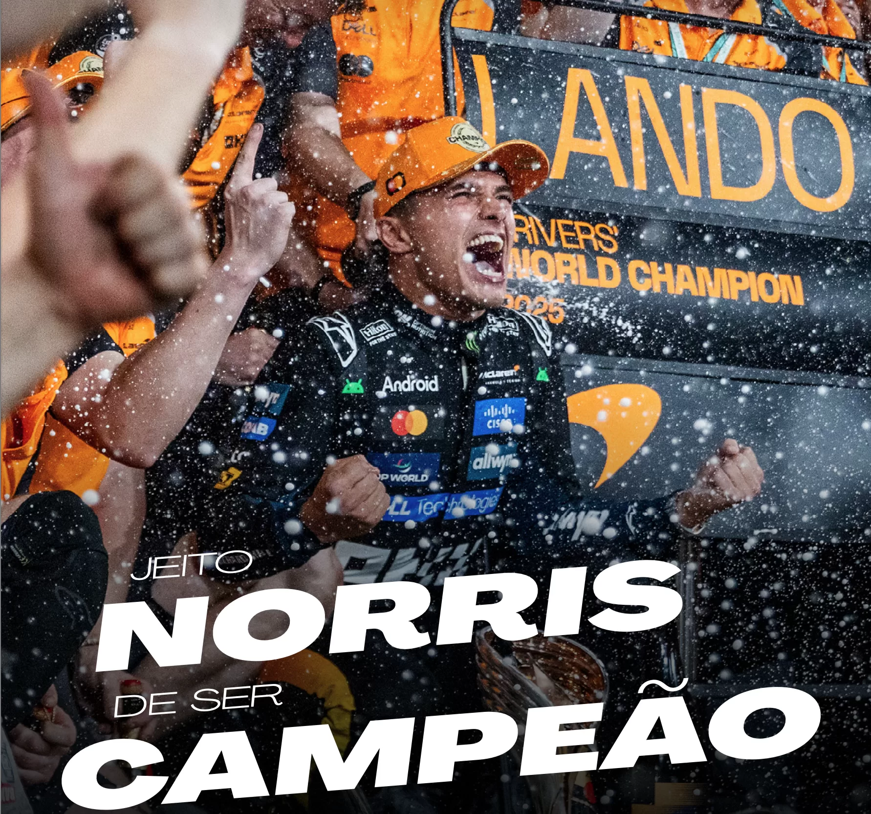 Ebook da temporada 2025: Jeito Norris de ser Campeão