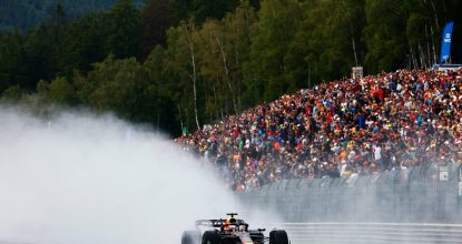 SPA, BELGIUM - JULY 29: Max Verstappen of the Netherlands driving the (1) Oracle Red Bull Racing RB19 on track during the Sprint ahead of the F1 Grand Prix of Belgium at Circuit de Spa-Francorchamps on July 29, 2023 in Spa, Belgium. (Photo by Francois Nel/Getty Images) // Getty Images / Red Bull Content Pool // SI202307290436 // Usage for editorial use only //